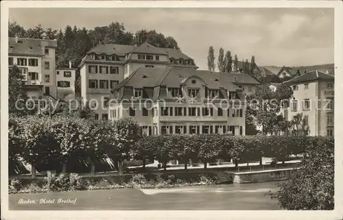 Baden AG Hotel Freihof Kat. Baden