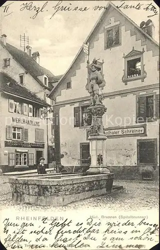 Rheinfelden AG Historischer Brunnen Spitalbrunnen Kat. Rheinfelden