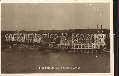 Rheinfelden AG Grand Hotel des Salines Kat. Rheinfelden