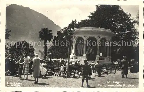 Lugano TI Padiglione della Musica Kat. Lugano