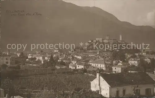 Bellinzona con Castello d Uri Kat. Bellinzona