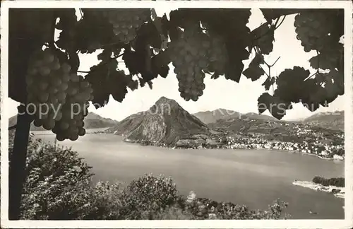 Lugano TI e Monte San Salvatore Kat. Lugano