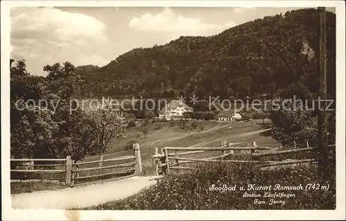 Laeufelfingen Soolbad Kurort Ramsach Kat. Laeufelfingen