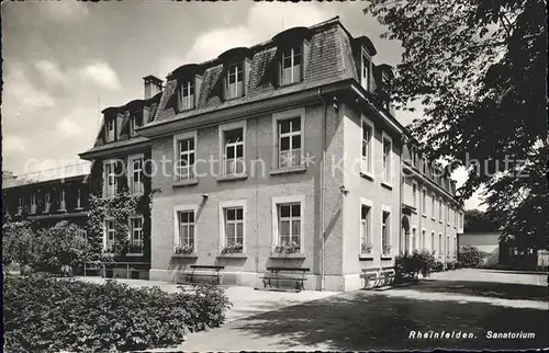 Rheinfelden AG Sanatorium Kat. Rheinfelden