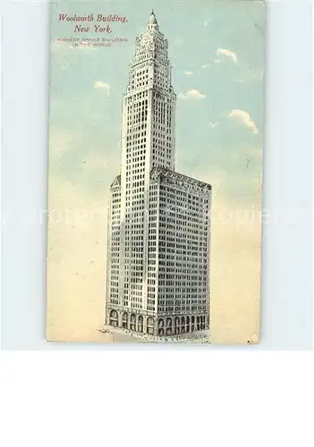 New York City Woolworth Building  / New York /