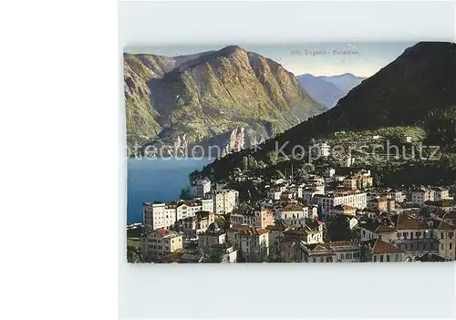 Lugano TI Panorama Kat. Lugano