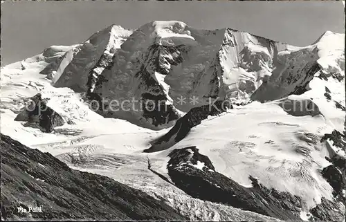 Piz Palue Gipfel Panorama Kat. Piz Palue