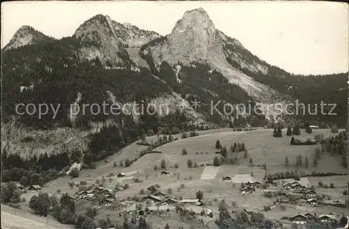 Schwarzenmatt Panorama Kat. Boltigen