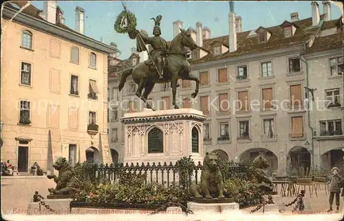 Bern BE Rudolf von Erlach Denkmal Kat. Bern