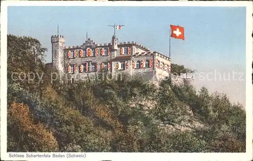 Baden AG Schloss Schartenfels Kat. Baden