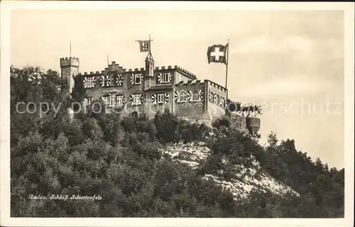 Baden AG Schloss Schartenfels Kat. Baden