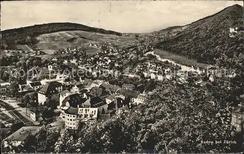 Baden AG Totalansicht Kat. Baden