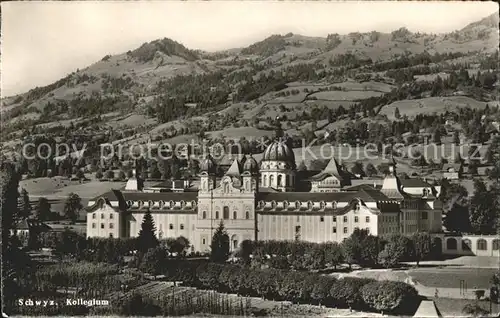 Schwyz Kollegium Maria Hilf Kat. Schwyz