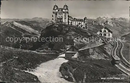 Rigi Kulm Hotel mit Rigibahn  Kat. Rigi Kulm