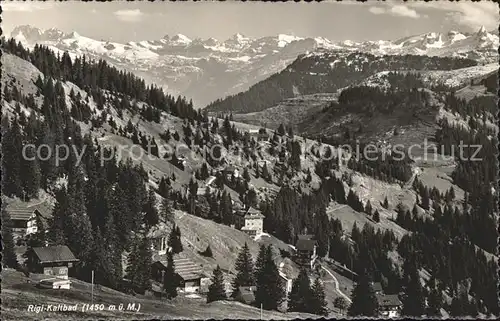 Rigi Kaltbad Panorama Kat. Rigi Kaltbad