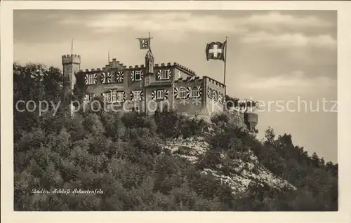 Baden AG Schloss Schartenfels Kat. Baden