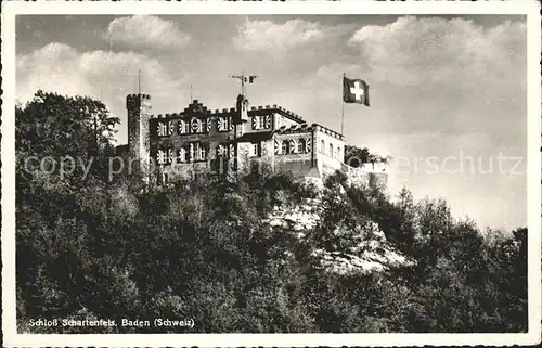 Baden AG Schloss Schartenfels Kat. Baden