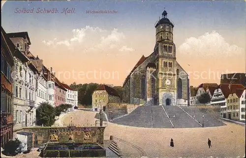 Schwaebisch Hall Michaeliskirche Kat. Schwaebisch Hall