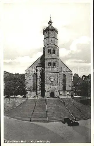 Schwaebisch Hall Michaeliskirche Kat. Schwaebisch Hall