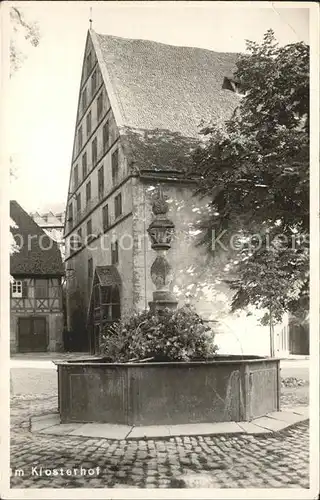 Maulbronn Brunnen Kat. Maulbronn