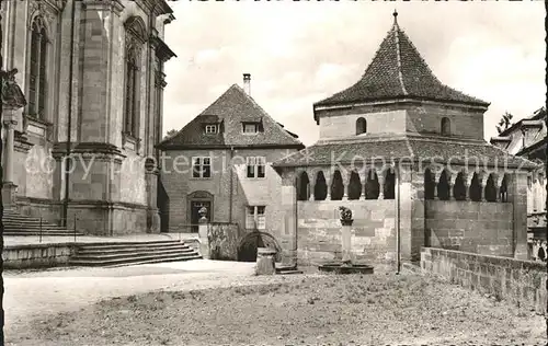 Schwaebisch Hall Schloss Comburg Kat. Schwaebisch Hall