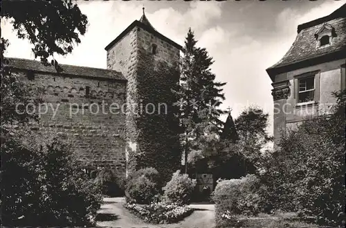 Kuenzelsau Schloss Stetten Kat. Kuenzelsau