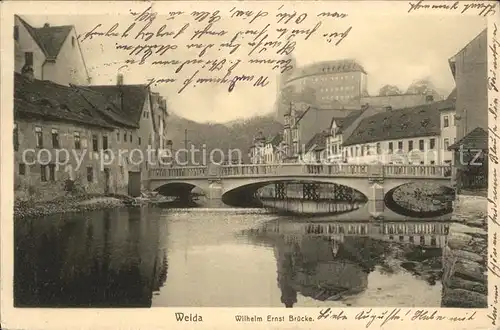 Weida Thueringen Wilhelm Ernst Bruecke / Weida Thueringen /Greiz LKR