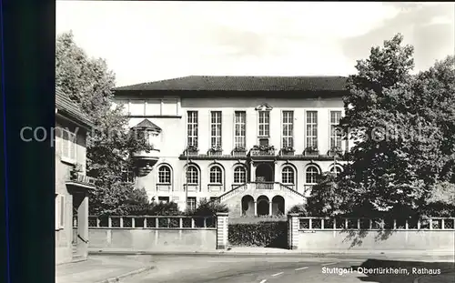 Obertuerkheim Rathaus Kat. Stuttgart