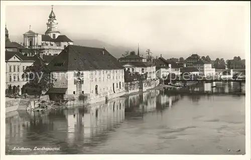 Solothurn Landhausquai Kat. Solothurn