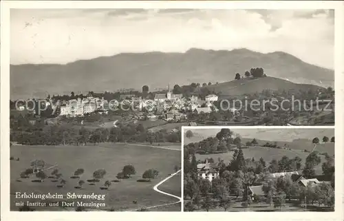 Menzingen Zug Erholungsheim Schwandegg Institut  Kat. Menzingen