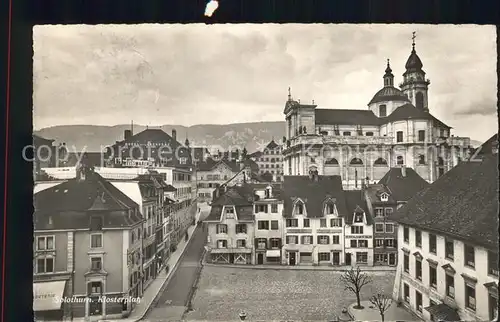 Solothurn Klosterplatz Kat. Solothurn