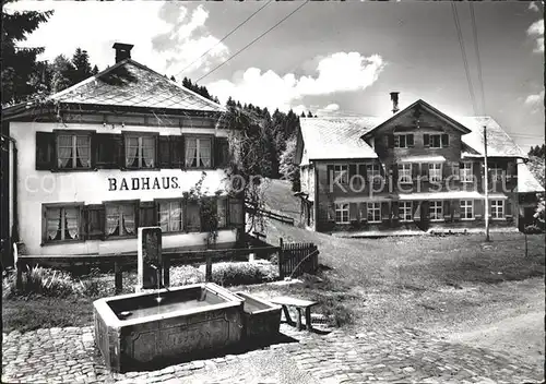 Hemberg SG Gasthaus Ferienkolonie zur Traube Badhaus / Hemberg /Bz. Toggenburg