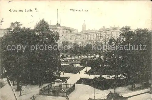 Berlin Wilhelm Platz Kat. Berlin