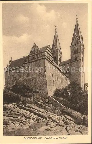 Quedlinburg Schloss Kat. Quedlinburg