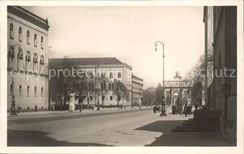 Muenchen Universitaet Siegestor Kat. Muenchen