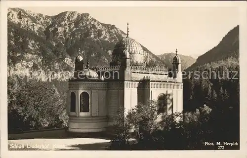 Linderhof Ettal Schloss Kiosk Kat. Ettal