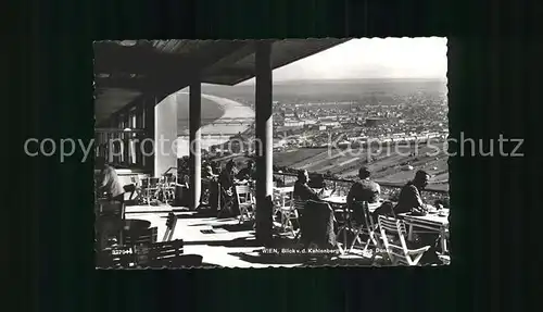 Wien Kahlenbergterrasse Donau Kat. Wien