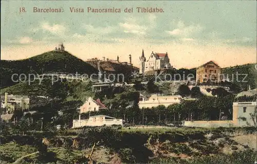 Barcelona Cataluna El Tibidabo Kat. Barcelona