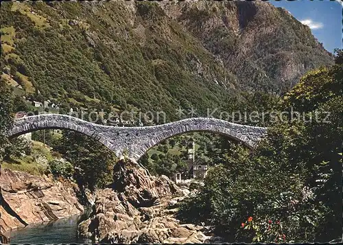 Lavertezzo Ponte dei Salti Kat. Lavertezzo