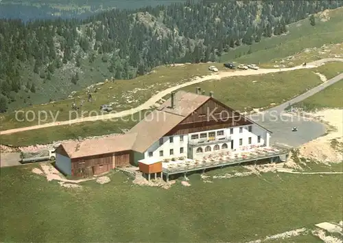 Le Chasseron Hotel du Chasseral Fliegeraufnahme Kat. Le Chasseron