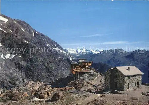 Saas Fee Restaurant Laengfluh Altetschhorn Kat. Saas Fee