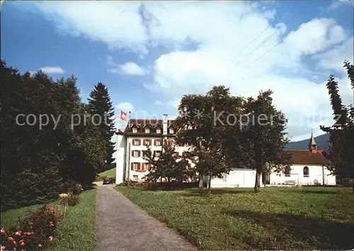 Menzingen Zug Ferien und Erholungsheim Schwandegg Kat. Menzingen