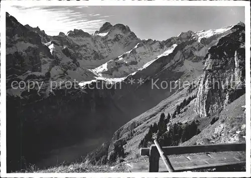 Alpstein Blick Ebenalp Altmann Saentis Seealpsee Kat. Alpstein