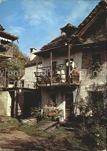 Bellinzona altes tessiner Haus Kat. Bellinzona