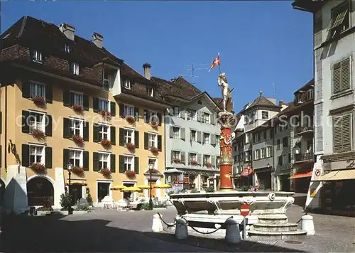 Solothurn St. Ursus Brunnen Kat. Solothurn