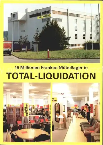 Rothrist Total Liquidation Trade Line Moebel Ag Kat. Rothrist