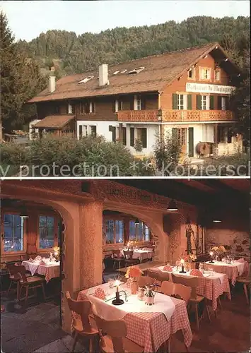 Villard sur Chamby Restaurant du Montagnard Kat. Villard sur Chamby