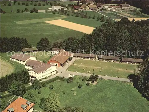 Lausanne VD Camp de Vennes Fliegeraufnahme / Lausanne /Bz. Lausanne City