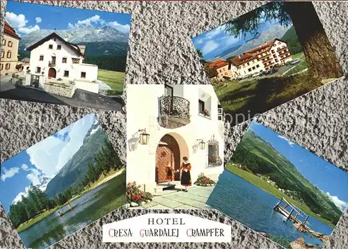 Champfer Graubuenden Hotel Chesa Guardalej Kat. Champfer