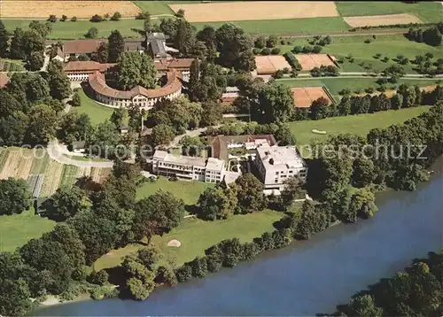 Schinznach Bad Fliegeraufnahme Parkhotel Kurhaus Kat. Schinznach Bad